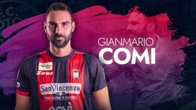 Crotone, Comi &egrave; un calciatore rossobl&ugrave;