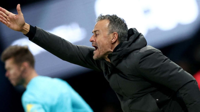 Luis Enrique avec le PSG (capture Twitter @ActuFoot_)