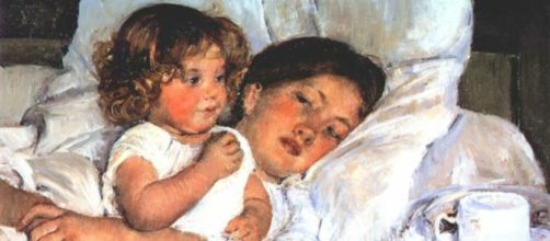 Mary Cassatt&rsquo;s 'Breakfast in Bed' (Image source: Thad Zajdowicz/Flickr)