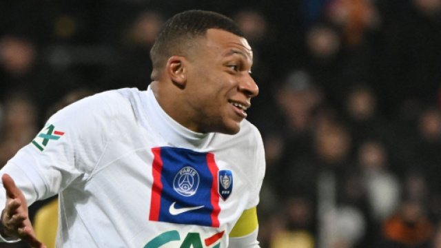 Coupe de France : le but de Mbapp&eacute; (capture Twitter Actu Foot)