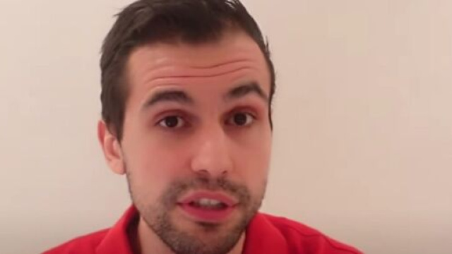 Romain Molina dans sa derni&egrave;re vid&eacute;o (capture YouTube @la chaine de Romain Molina)