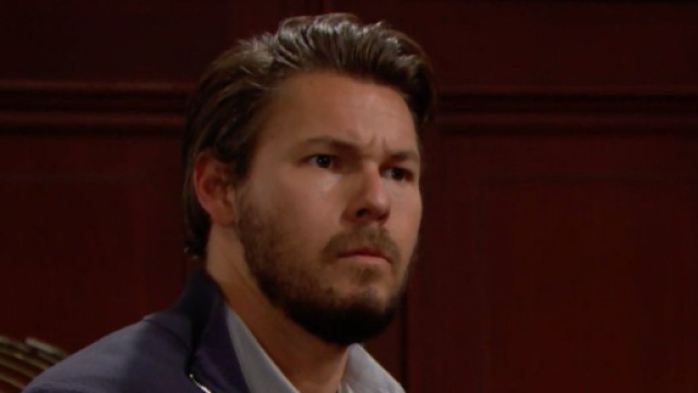 Liam Spencer in una scena di Beautiful &copy; Canale 5.