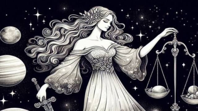 Segno della Bilancia generato con &copy; AI Copilot.