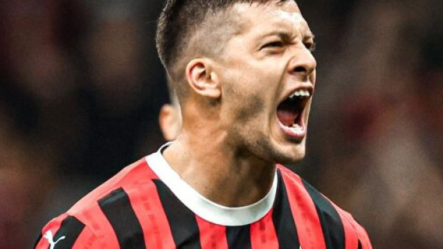 Luka Jovic, attaccante del Milan - Foto &copy; Milan.