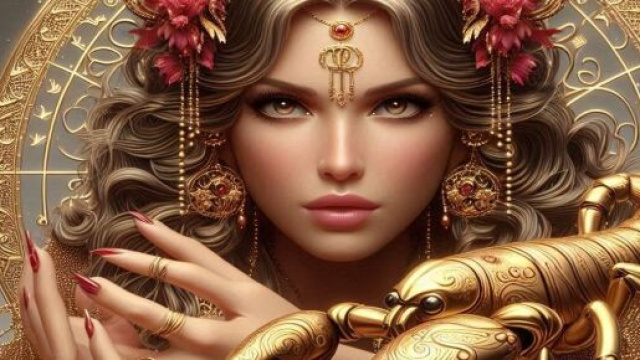 Segno dello Scorpione generato con &copy; AI Copilot.