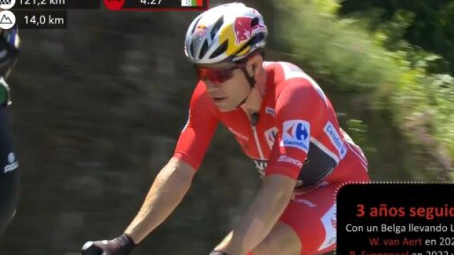 Wout van Aert - Screenshot &copy; Eurosport