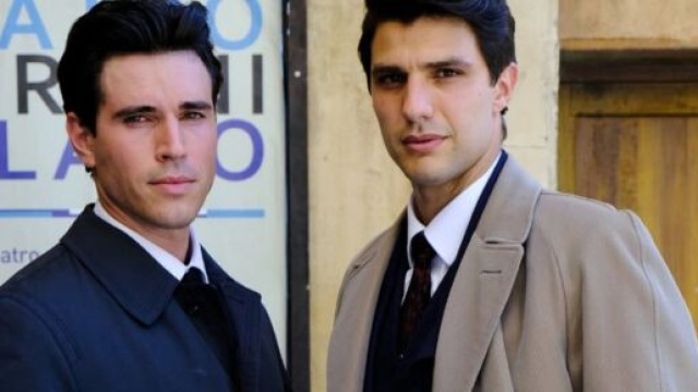 In foto Matteo Portelli e Marcello Barbieri &copy; Il Paradiso delle signore