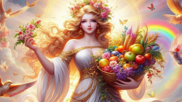 Dea della buona fortuna - &copy; Bing IA.