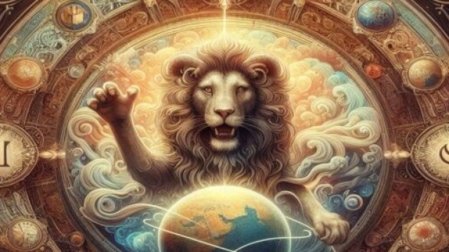 Segno del Leone generato con &copy; AI Copilot.