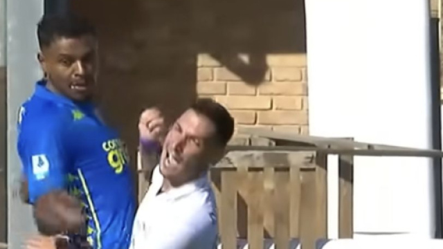 Contatto Anjorin-Politano screenshot &copy; Dazn