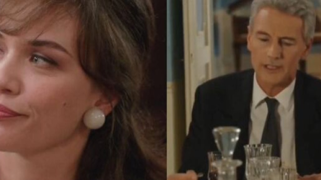 In foto Marta e Umberto de Il Paradiso delle signore, screenshot &copy; Rai 1