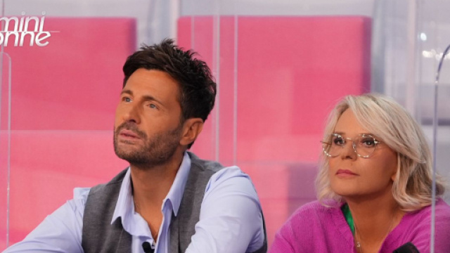 Filippo Bisciglia e Maria De Filippi - screenshot &copy; X di Uomini e donne.