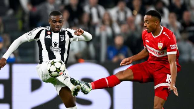Pierre Kalulu, difensore della Juventus nel match di Champions League Juve-Stoccarda stagione 2024/25. Foto &copy; Juventus