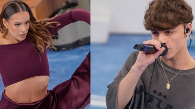 Alessia e Luk3 - screenshot &copy; Canale 5.