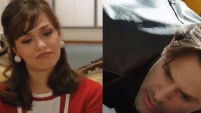 Marta ed Enrico de Il Paradiso delle signore, screenshot &copy; Rai 1