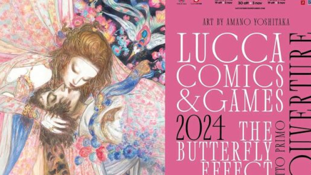 La prima delle tre locandine realizzate &copy; Lucca Comics & Games 2024