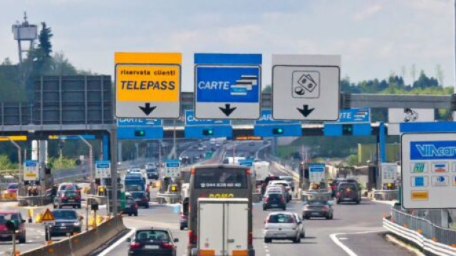 Un casello autostradale &copy; Autostrade