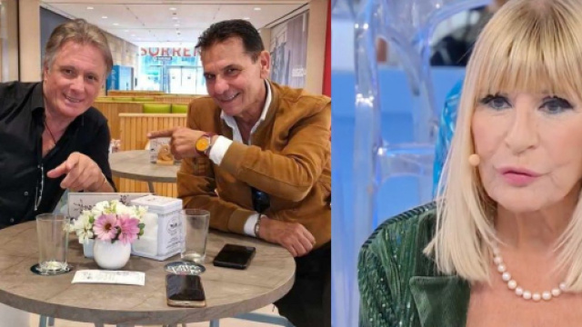 Giorgio Manetti, Valerio Iervolino e Gemma Galgani - screenshot &copy; Instagram/Canale 5.