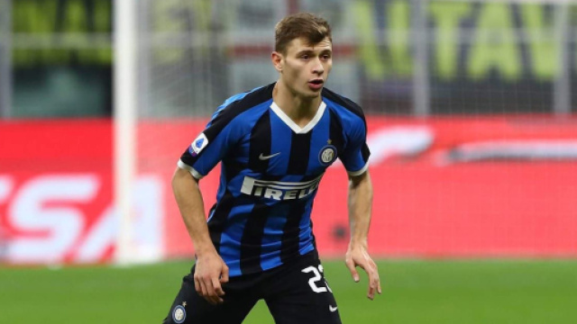Barella in azione con l&rsquo;Inter &copy; profilo Facebook giocatore