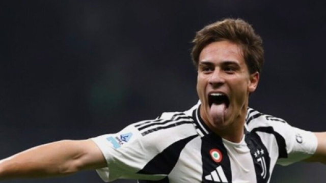 Kenan Yildiz esulta dopo un goal all'Inter &copy; Instagram