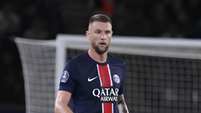 Milan Skriniar con la maglia del PSG &copy; Instagram