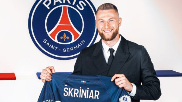 Il difensore Milan Skriniar &copy; Paris Saint-Germain FC