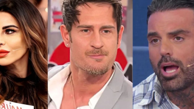 Maura Vitali, Gianluca Rocchetti e Mario Cusitore - screenshot &copy; Canale 5.