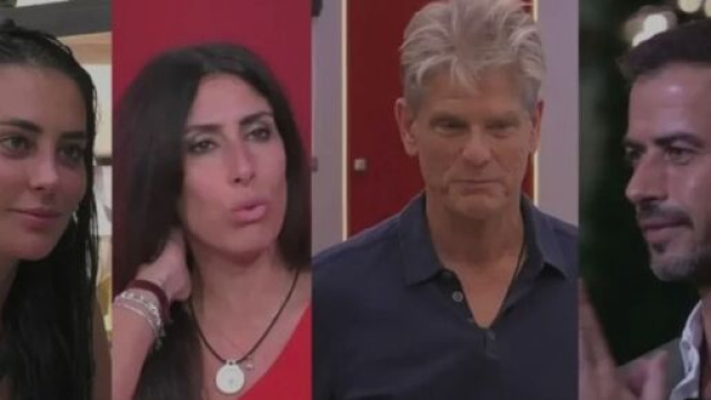 I quattro concorrenti al televoto del 4 novrmbre &copy; Grande Fratello