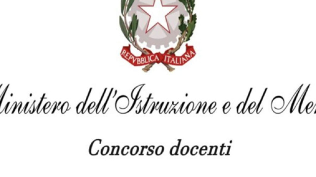 Intestazione Concorso docenti &copy; Ministero Istruzione