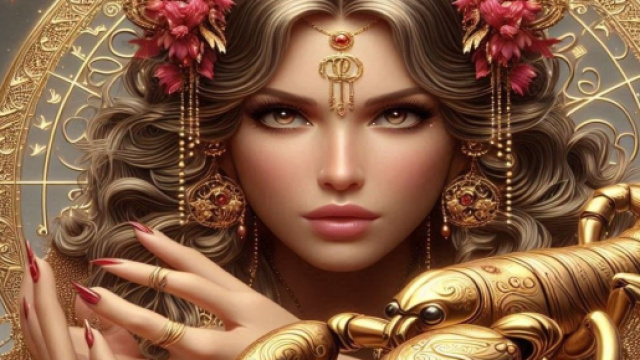 Segno dello Scorpione generato con &copy; AI Copilot.