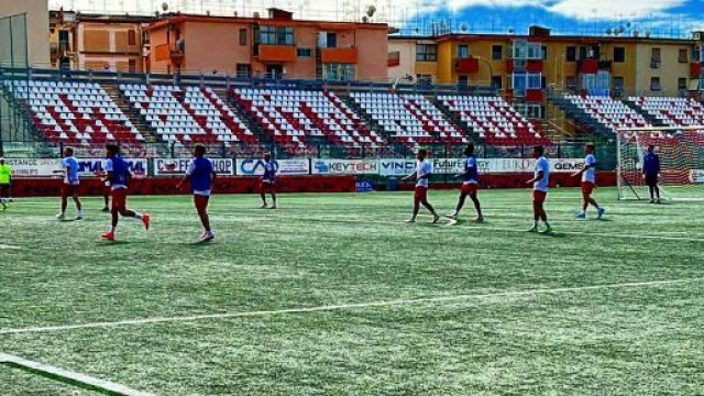 I calciatori della Turris durante un allenamento - &copy; Facebook / Turris1944.it