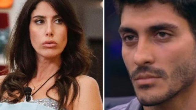 Amanda Lecciso e Javier Martinez - screenshot &copy; Canale 5.