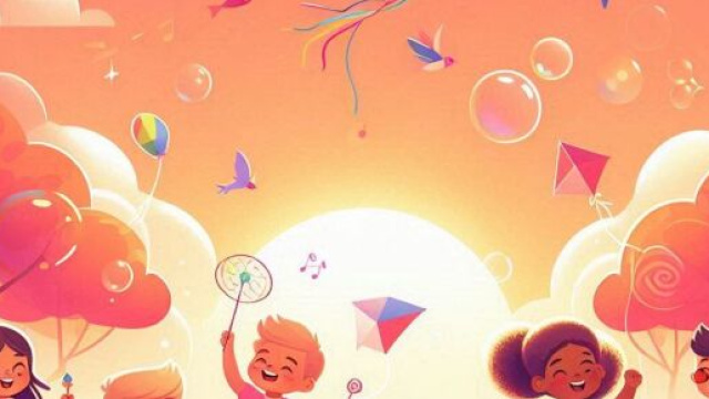 Immagine con bambini che giocano all'aria aperta &copy; Copilot