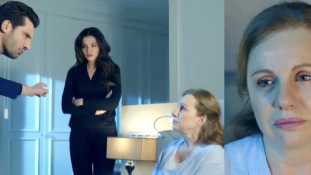 Kaan Urgancıoğlu (Emir), Melisa Aslı Pamuk (Asu) e Ayşen İnci (M&uuml;jgan) &copy; Endless Love.