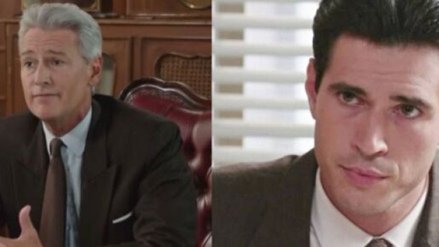 Umberto e Matteo de Il Paradiso delle signore, screenshot &copy; Rai 1