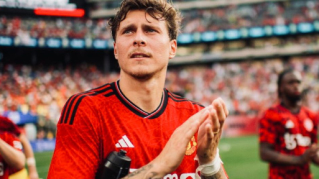 Victor Lindel&ouml;f, difensore del Manchester United. Foto &copy; Manchester United