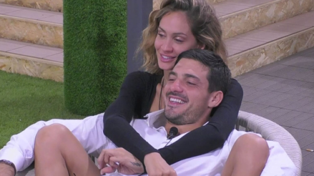 Lorenzo Spolverato e Helena Prestes (&copy;Grande Fratello/Mediaset).