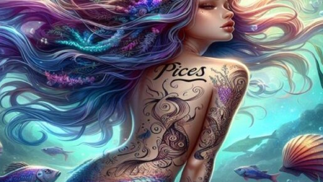 Segno dei Pesci generato con &copy; AI Copilot.