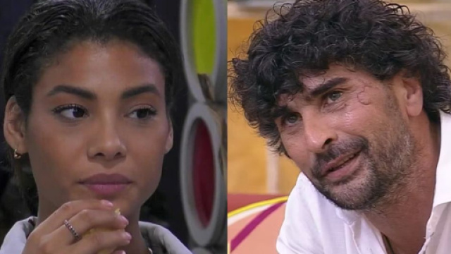Yulia Bruschi e Simone Costa - screenshot &copy; Canale 5.