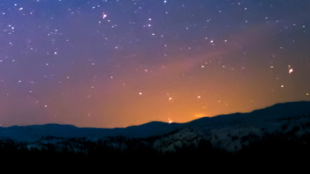 Cielo stellato all'alba &copy; Pexels.com