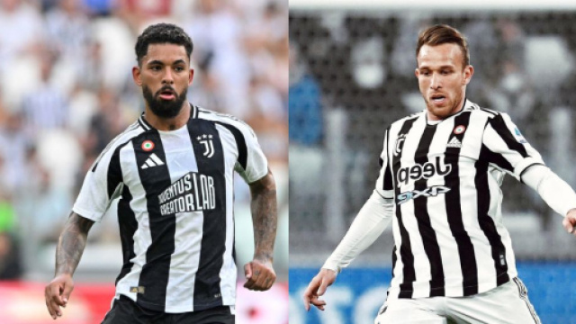 Douglas Luiz e Arthur &copy; Juventus FC