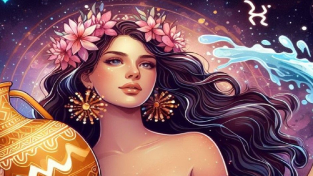 Segno dell'Acquario generato con &copy; AI Copilot