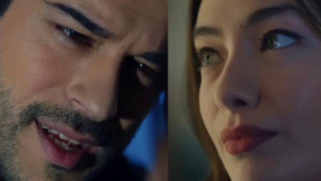 In foto Kemal e Nihan (screenshot &copy; Canale 5).