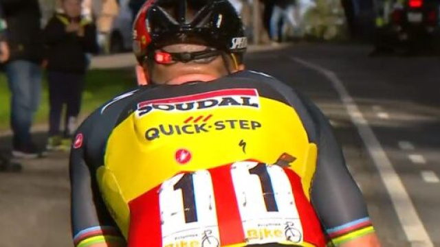 Remco Evenepoel - Screenshot &copy; Eurosport