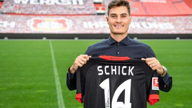 Patrik Schick, attaccante del Bayer Leverkusen che piace alla Juventus &copy; Facebook