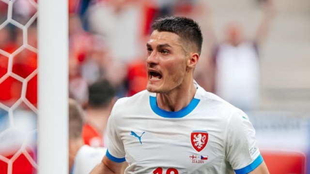 Patrik Schick con la maglia della Repubblica Ceca - &copy; Instagram.