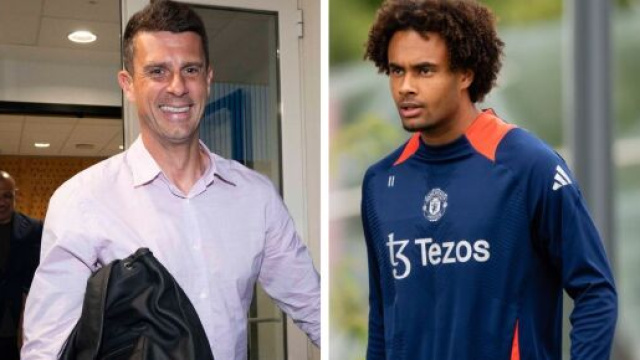 Thiago Motta, allenatore della Juventus. Foto &copy; Juventus. Joshua Zirkzee, attaccante del Manchester United. Foto &copy; Manchester United