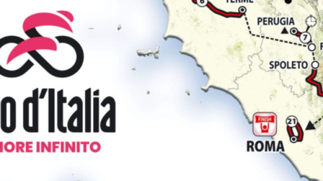 Il percorso della scorsa edizione del Giro d'Italia - &copy; RCS Sport.