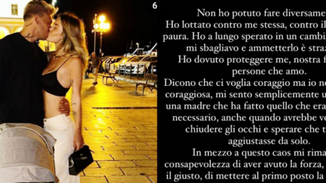 Alessandro Basciano e Sophie Codegoni - &copy; Instagram @ Sophie Codegoni.