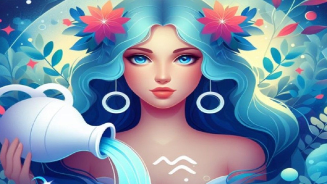 Segno dell'Acquario generato con &copy; AI Copilot.